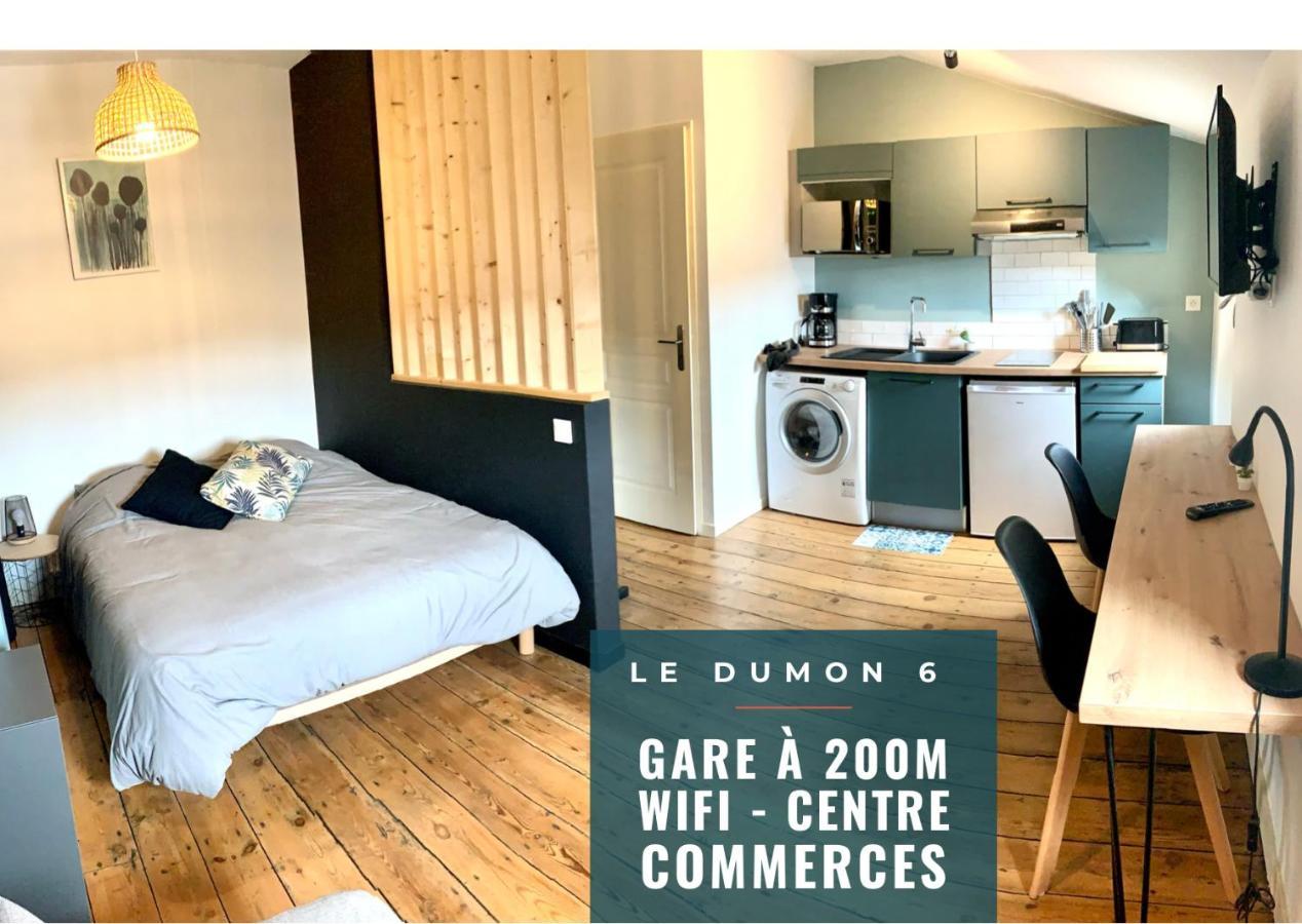 Le Dumon 6 - Studio Neuf Calme - Wifi - Gare 200M Agen Zewnętrze zdjęcie